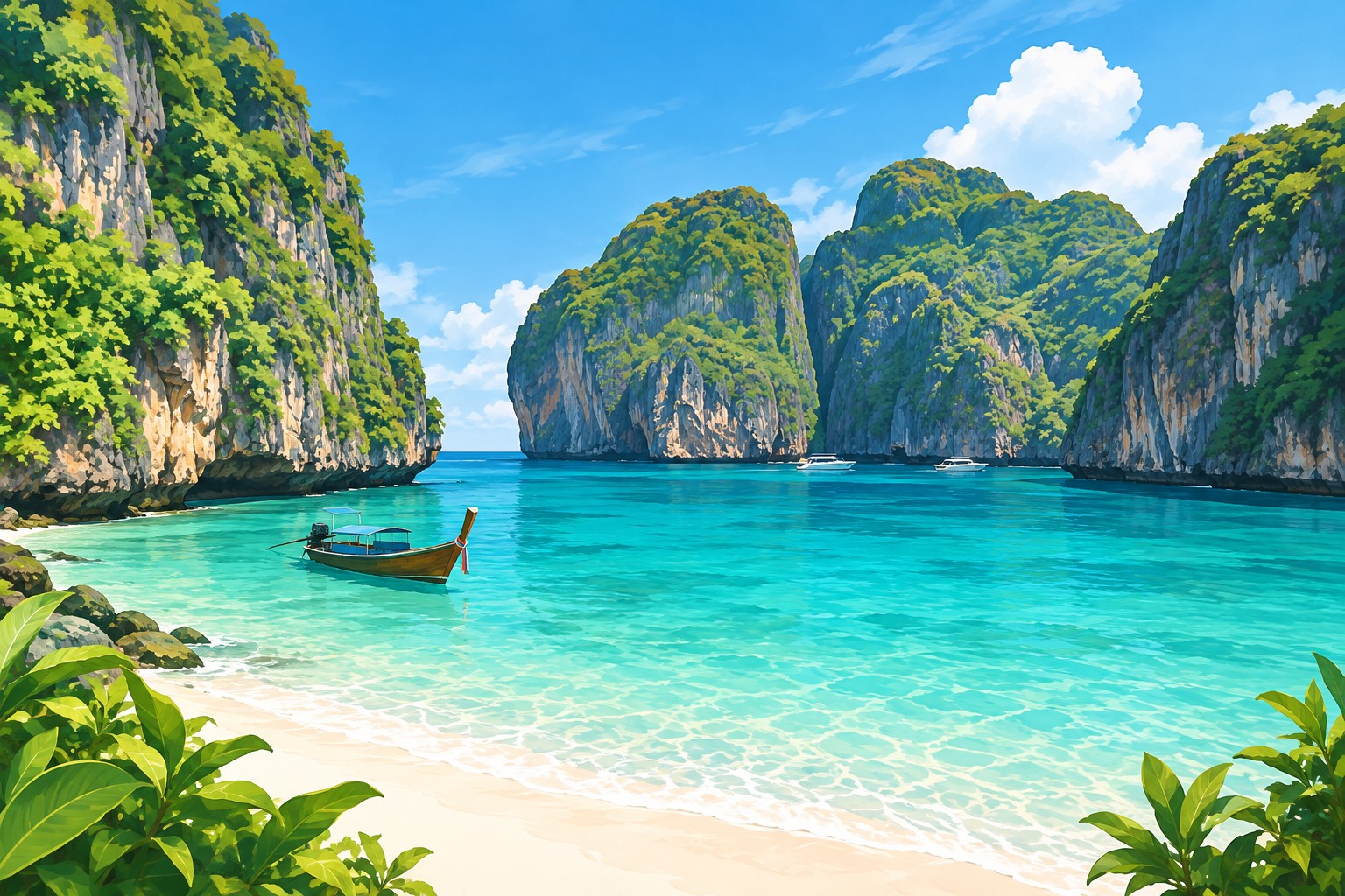 Maya Bay: The Enchanting Beauty of the Andaman Sea